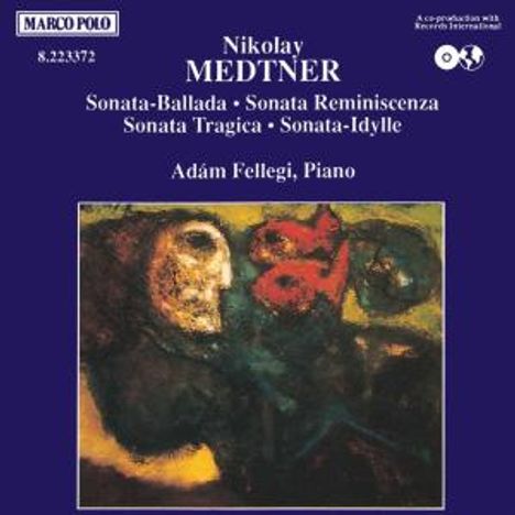 Nikolai Medtner (1880-1951): Klaviersonaten op.27;op.38,1;op.39,5;op.56, CD