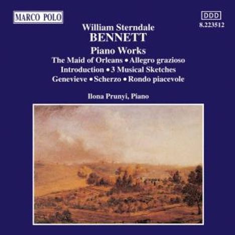 William Sterndale Bennett (1816-1875): Klavierwerke Vol.1, CD