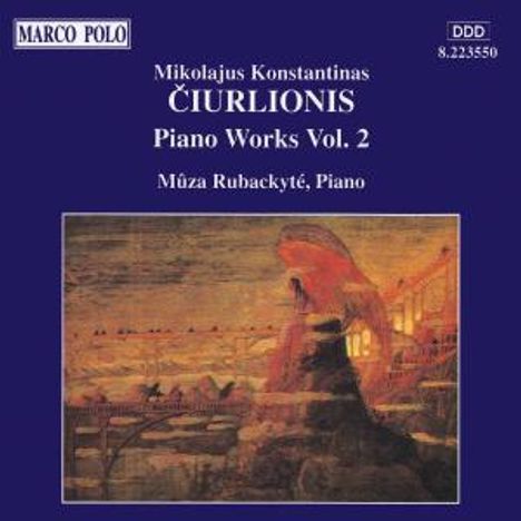 Mikalojus Konstantinas Ciurlionis (1875-1911): Klavierwerke Vol.2, CD