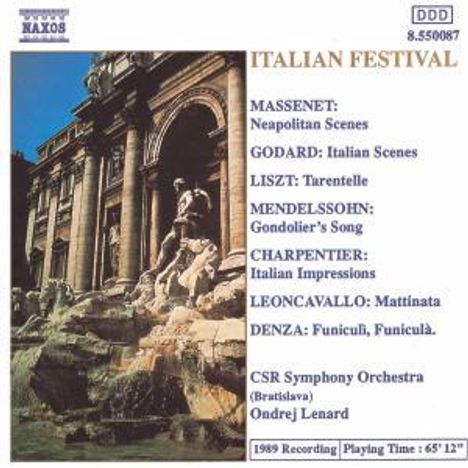 Italienisches Festival, CD