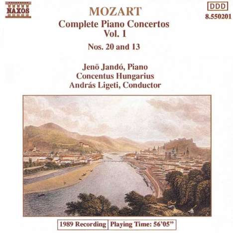 Wolfgang Amadeus Mozart (1756-1791): Klavierkonzerte Nr.13 &amp; 20, CD