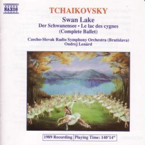 Peter Iljitsch Tschaikowsky (1840-1893): Schwanensee op.20, CD