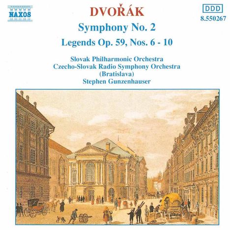 Antonin Dvorak (1841-1904): Symphonie Nr.2, CD