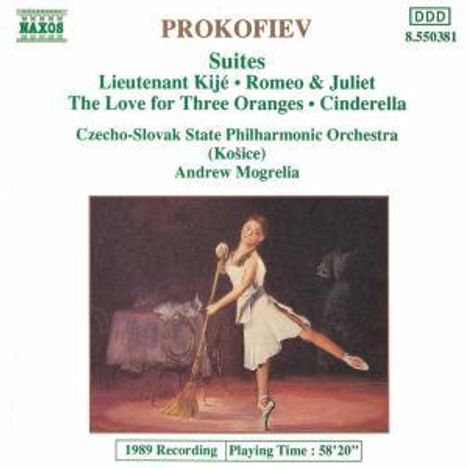 Serge Prokofieff (1891-1953): Leutnant Kije-Suite op.60, CD