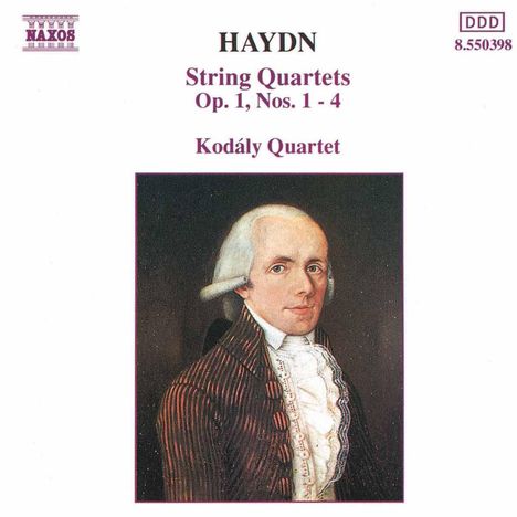 Joseph Haydn (1732-1809): Streichquartette Nr.1-4 (op.1 Nr.1-4), CD