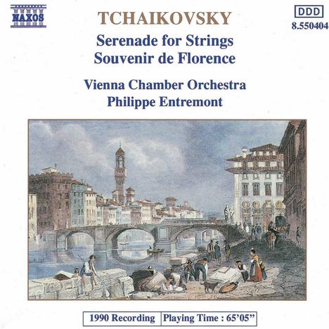 Peter Iljitsch Tschaikowsky (1840-1893): Serenade für Streicher op.48, CD