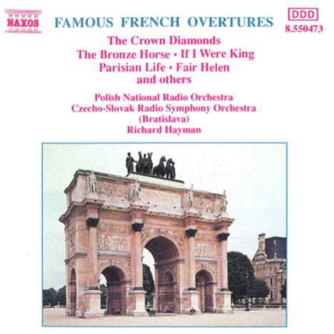 Berühmte französische Ouvertüren, CD