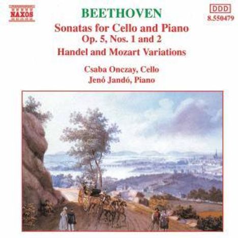 Ludwig van Beethoven (1770-1827): Cellosonaten Nr.1 & 2, CD