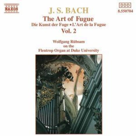 Johann Sebastian Bach (1685-1750): Die Kunst der Fuge BWV 1080 Vol.2, CD