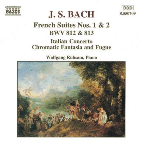 Johann Sebastian Bach (1685-1750): Französische Suiten BWV 812 &amp; 813, CD