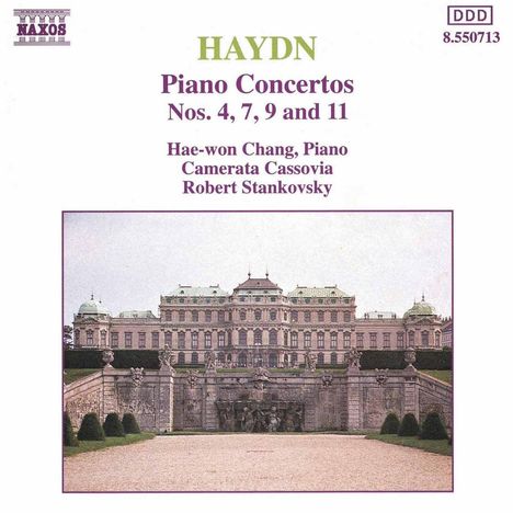 Joseph Haydn (1732-1809): Klavierkonzerte H18 Nr.4,7,9,11, CD