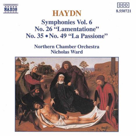 Joseph Haydn (1732-1809): Symphonien Nr.26,35,49, CD