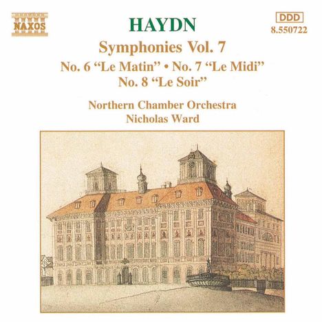 Joseph Haydn (1732-1809): Symphonien Nr.6-8 "Die Tageszeiten", CD