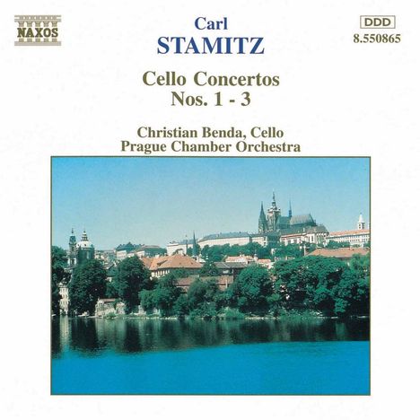 Carl Stamitz (1745-1801): Cellokonzerte Nr.1-3, CD
