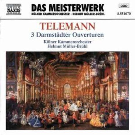 Georg Philipp Telemann (1681-1767): Darmstädter Ouvertüren, CD