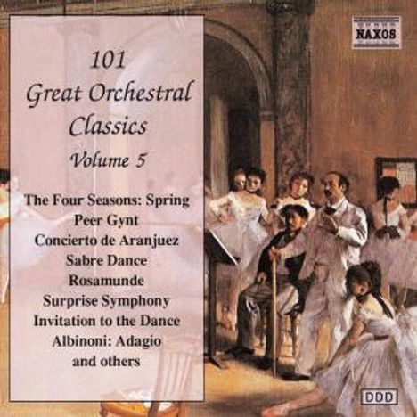 101 Great Orchestral Classics Vol.5, CD