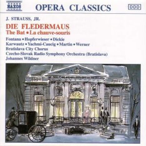 Johann Strauss II (1825-1899): Die Fledermaus, 2 CDs