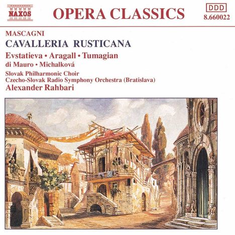 Pietro Mascagni (1863-1945): Cavalleria Rusticana, CD