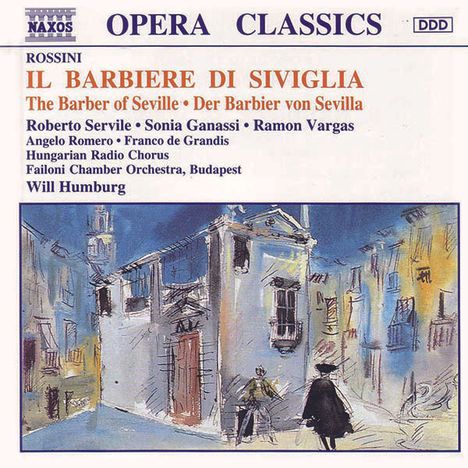 Gioacchino Rossini (1792-1868): Der Barbier von Sevilla, 3 CDs