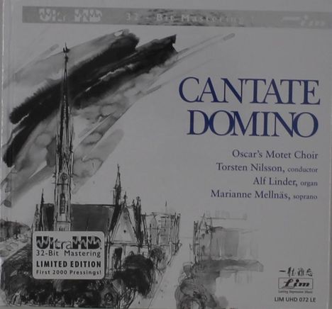 Oscar's Motettkör - Cantate Domino (Ultra HD 32-Bit Mastering), CD