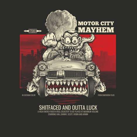 Motor City Mayhem: Shitfaced And Outta Luck, LP
