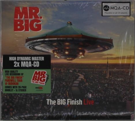 Mr. Big: The Big Finish Live (MQA-CD), 2 CDs