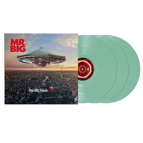 Mr. Big: The Big Finish Live (180g) (Mint Vinyl) (Limited Numbered Edition), 3 LPs