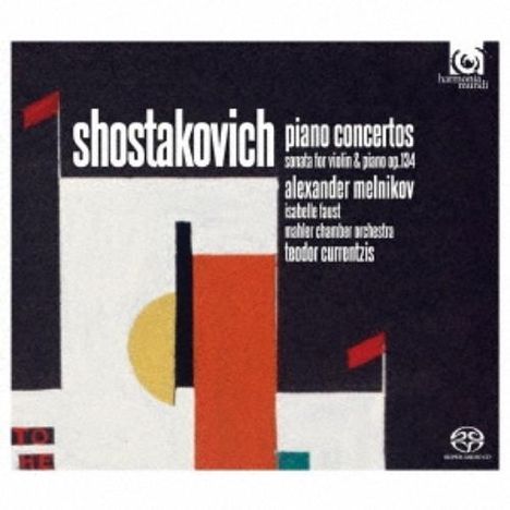 Dmitri Schostakowitsch (1906-1975): Klavierkonzerte Nr.1 &amp; 2, Super Audio CD Non-Hybrid