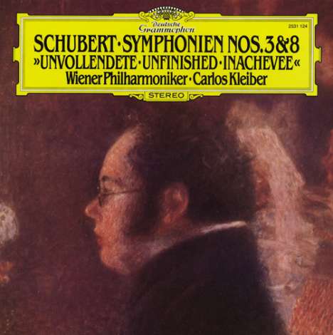 Franz Schubert (1797-1828): Symphonien Nr.3 &amp; 8 ("Unvollendete") (120g), LP