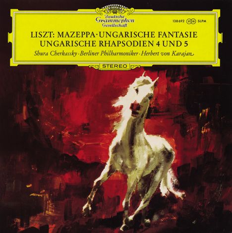 Franz Liszt (1811-1886): Ungarische Fantasie für Klavier &amp; Orchester (120g), LP
