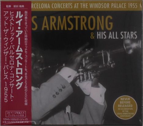 Louis Armstrong (1901-1971): Historic Barcelona Concerts At The Windsor Palace 1955, 2 CDs