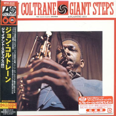 John Coltrane (1926-1967): Giant Steps +8 (Limited Papersleeve), CD