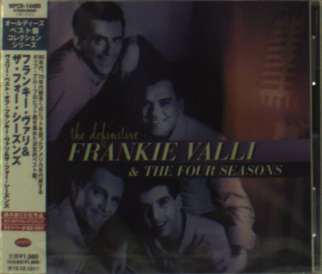 Frankie Valli: The Definitive Frankie Valli & The Four Seasons, CD