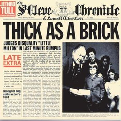 Jethro Tull: Thick As A Brick (remaster), CD