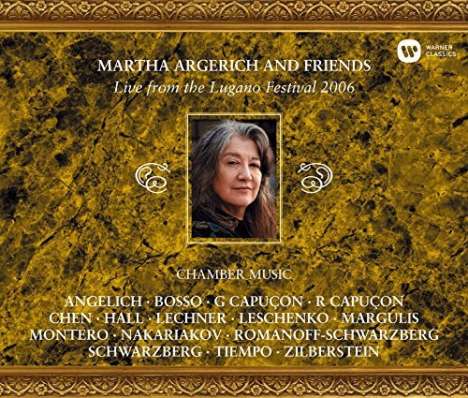 Martha Argerich &amp; Friends - Live from Lugano Festival 2006, 3 CDs