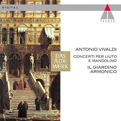 Antonio Vivaldi (1678-1741): Konzerte für 2 Mandolinen RV 532 &amp; 558, CD