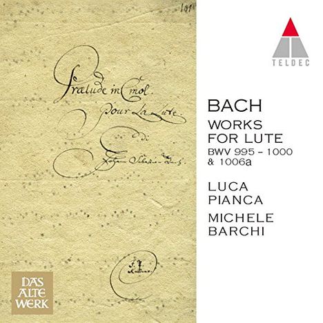 Johann Sebastian Bach (1685-1750): Lautenwerke BWV 995-1000, 1006a, 2 CDs