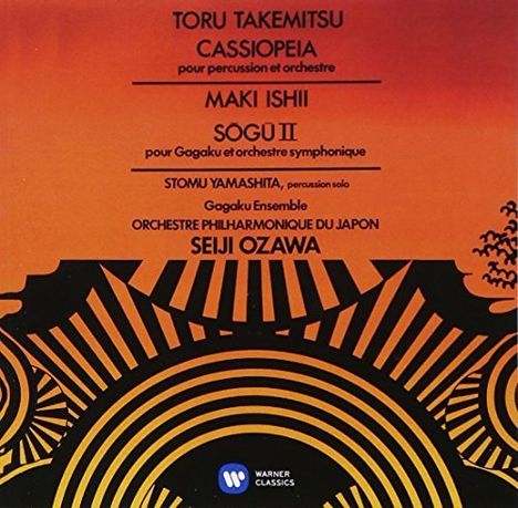 Toru Takemitsu (1930-1996): Cassiopeia für Percussion &amp; Orchester, CD