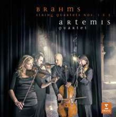 Johannes Brahms (1833-1897): Streichquartette Nr.1 &amp; 3, CD