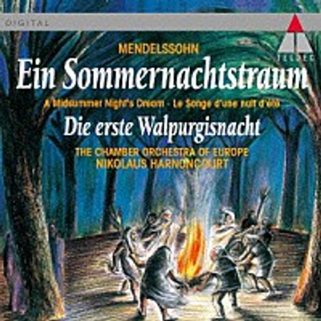 Felix Mendelssohn Bartholdy (1809-1847): Ein Sommernachtstraum, CD