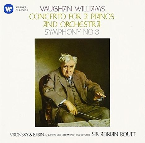 Ralph Vaughan Williams (1872-1958): Konzert für 2 Klaviere &amp; Orchester, CD