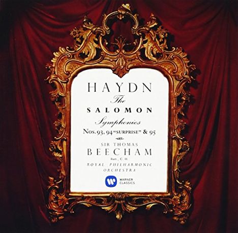 Thomas Beecham (1879-1961): Haydn: Symphonies Nos.93, 94 ''surprise'' &amp; 95 (reissue), CD