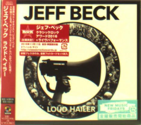 Jeff Beck: Loud Hailer (Digisleeve), CD