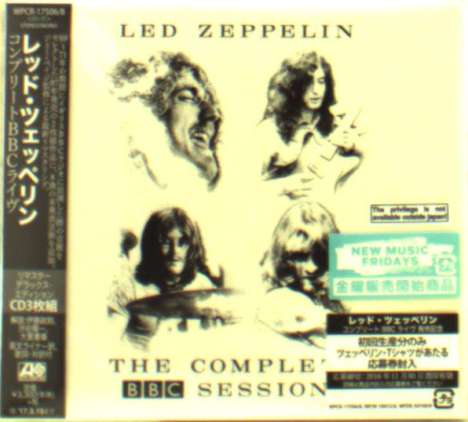 Led Zeppelin: The Complete BBC Sessions (Digipack), 3 CDs