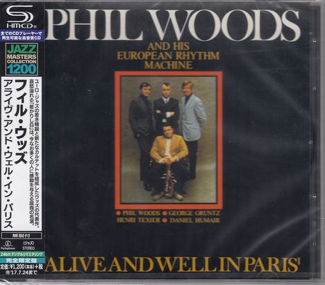 Phil Woods (1931-2015): Alive And Well In Paris (SHM-CD), CD