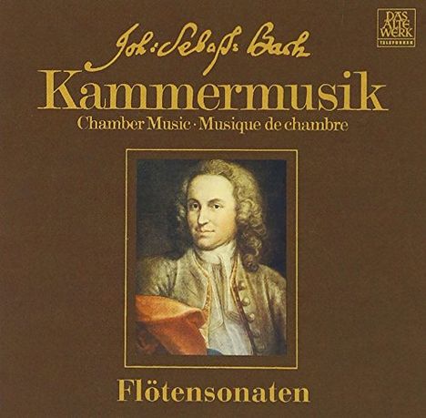 Johann Sebastian Bach (1685-1750): Flötensonaten BWV 1030,1032,1034,1035,1038,1039, CD