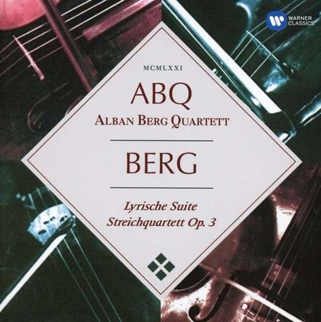 Alban Berg (1885-1935): Streichquartett op.3 (UHQ-CD), CD