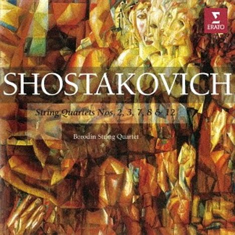 Dmitri Schostakowitsch (1906-1975): Streichquartette Nr.2,3,7,8,12 (Ultimate High Quality CD), 2 CDs