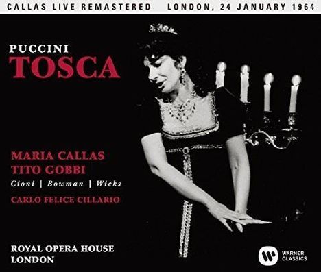 Giacomo Puccini (1858-1924): Tosca (Remastered Live Recording London 24.01.1964), 2 Super Audio CDs