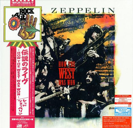 Led Zeppelin: How The West Was Won (remastered) (180g) (Limited-Edition) (Non Japan-made Disc), 4 LPs